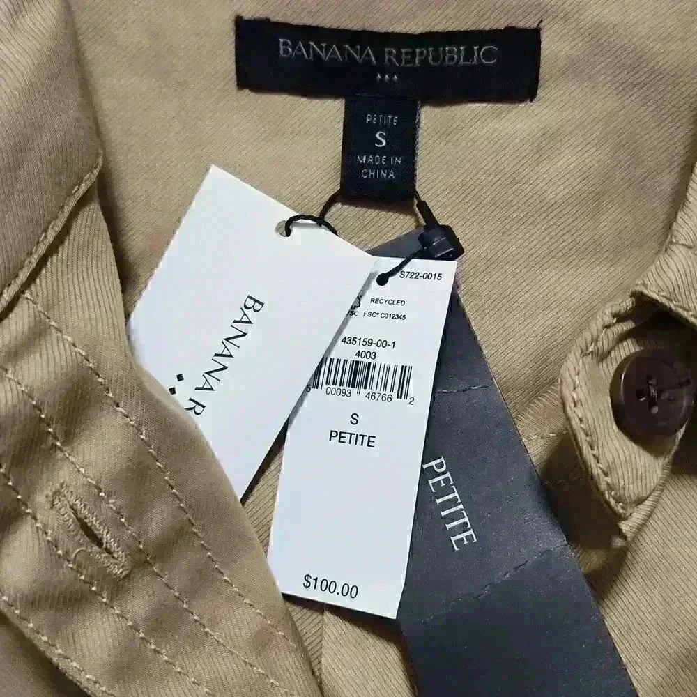 Banana Republic Twill Mini Shirtdress - Picture 8 of 8